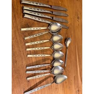 Vintage WM. A. Rogers Premier Spanada 14-Piece Flatware Set